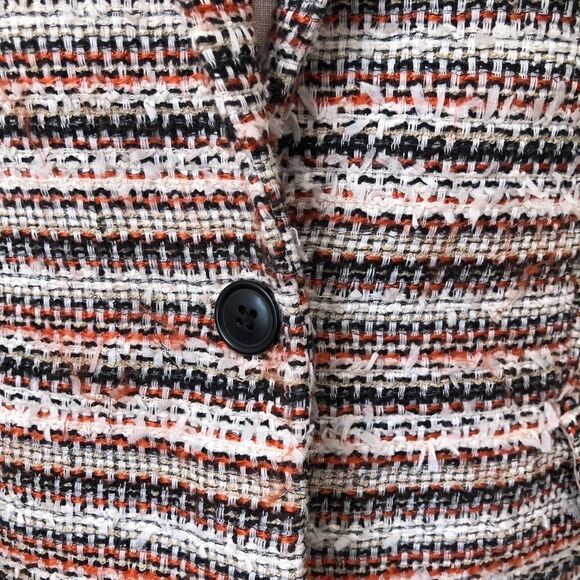 Madewell Crossweave Tweed Blazer Textured NWOT size 6 style 87294 - Picture 3 of 8